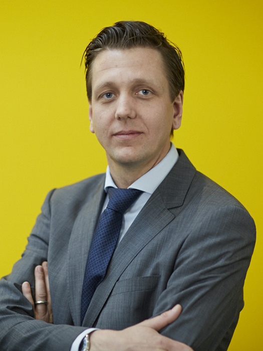 Portrait of Lorenz Rüedi, Leiter des Prozessmanagement Zustellung der Post CH AG, PostLogistics