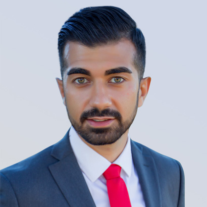 Portrait of Alicem Azak, Absolvent und Wissenschaftlicher Assistent