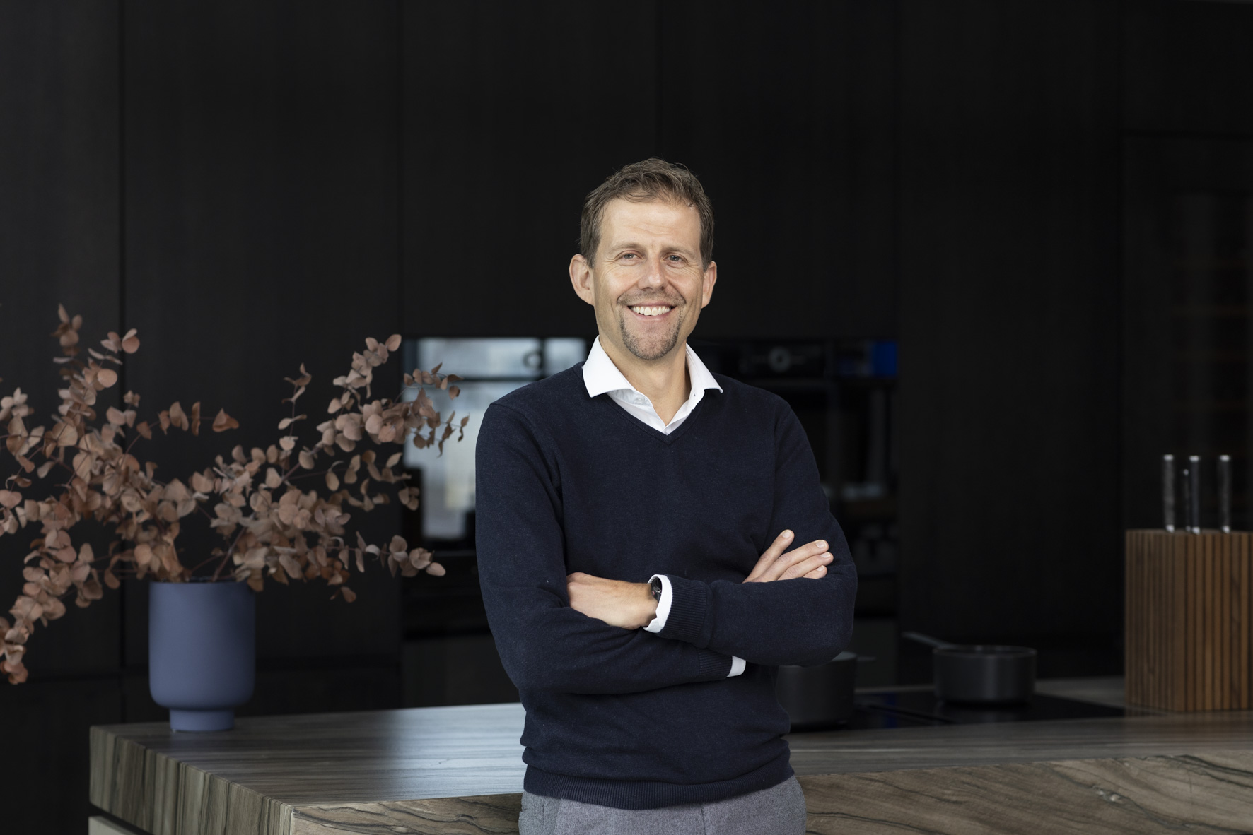 Portrait of Marcel Niederberger, Leiter Nachhaltigkeit bei V-ZUG
